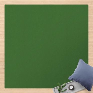 Kork-Teppich - Colour Dark Green - Quadrat 1:1