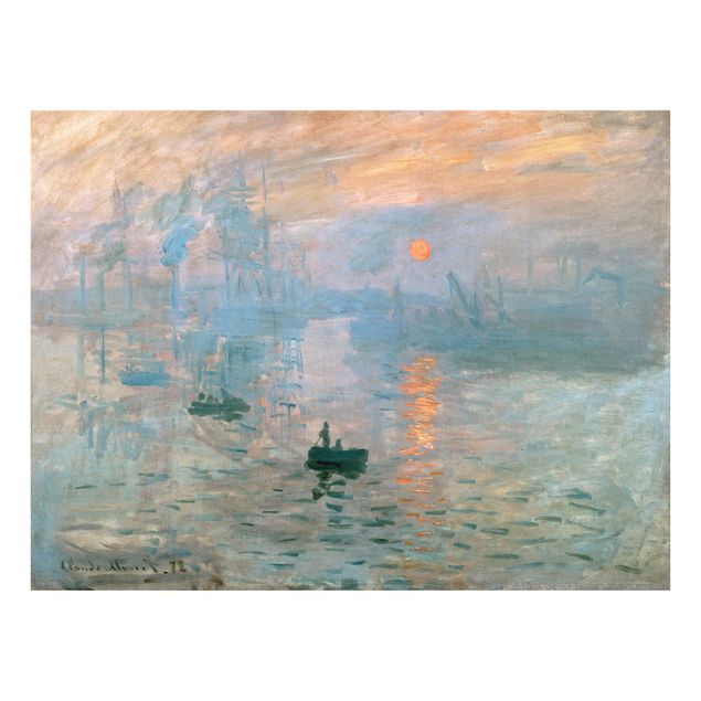 Glas Spritzschutz - Claude Monet - Impression - Querformat - 4:3