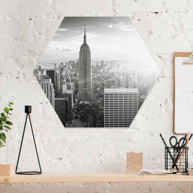 Hexagon Bild Forex - Manhattan Skyline