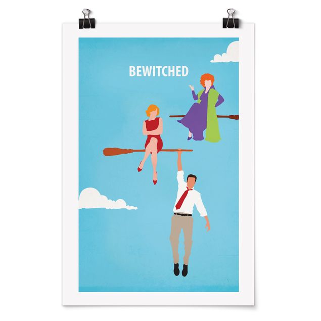 Poster - Filmposter Bewitched - Hochformat 3:2