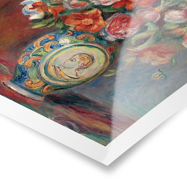 Poster - Auguste Renoir - Blumenvase - Hochformat 3:4