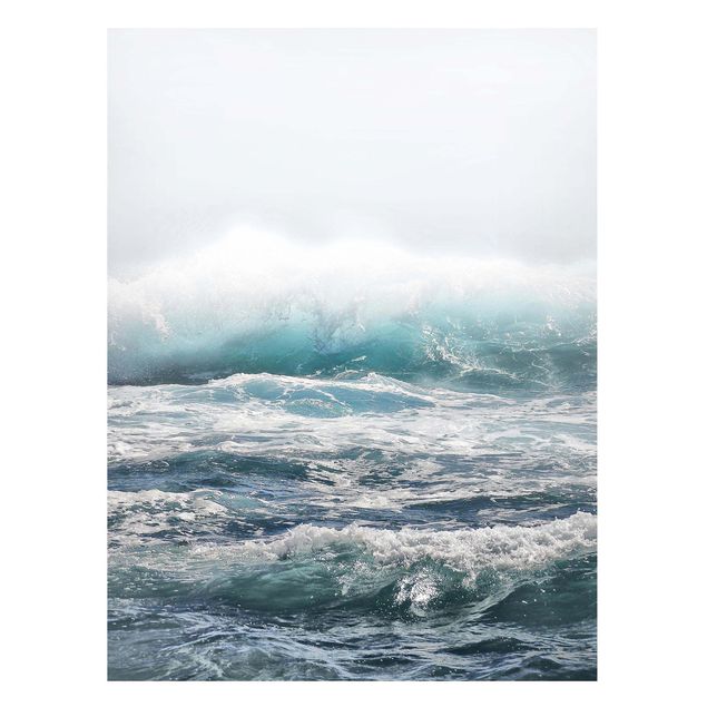 Magnettafel - Große Welle Hawaii - Hochformat 3:4