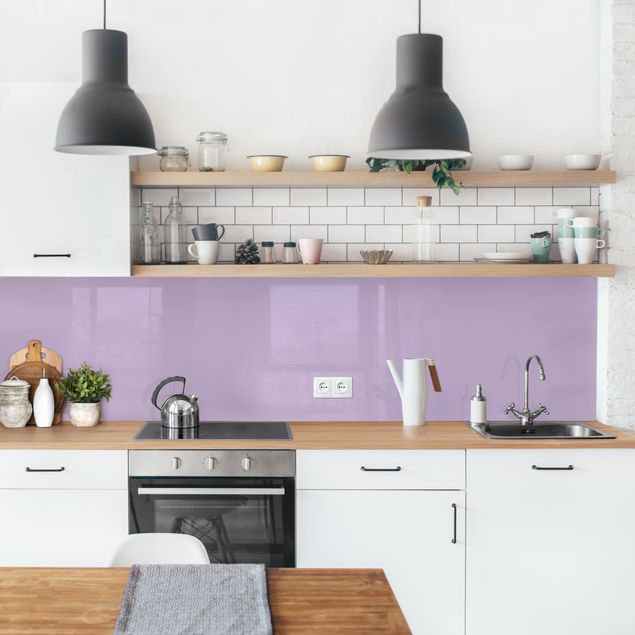 Küchenrückwand - Lavendel