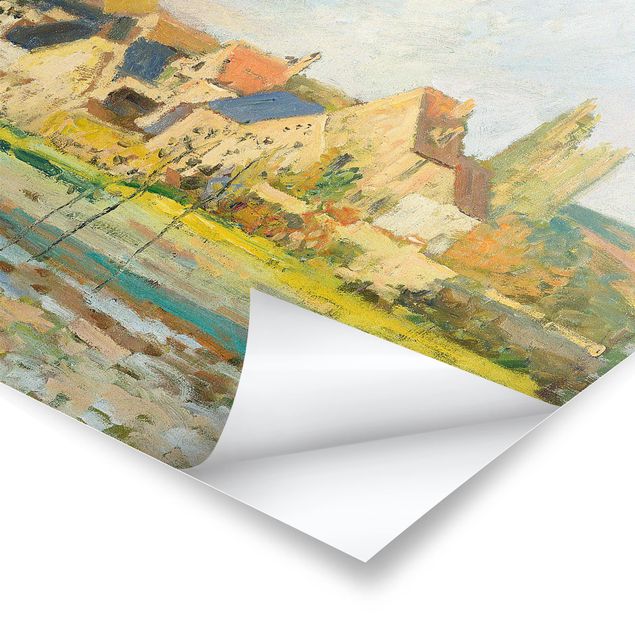 Poster - Camille Pissarro - Landschaft bei Pontoise - Querformat 3:4
