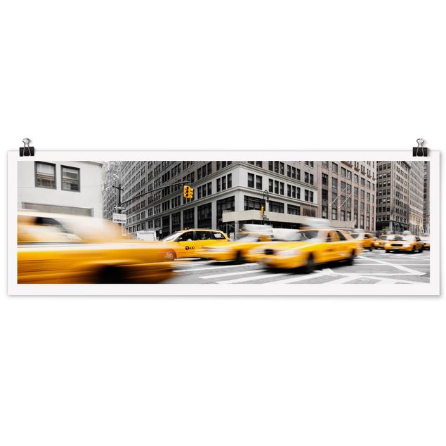 Poster - Rasantes New York - Panorama Querformat