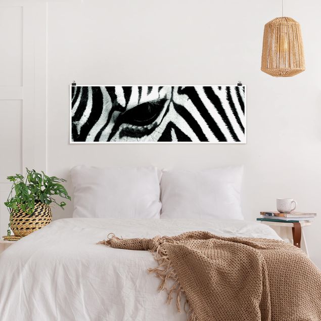 Poster - Zebra Crossing - Panorama Querformat