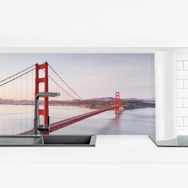 Küchenrückwand - Golden Gate Bridge in San Francisco