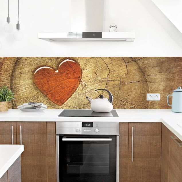 Küchenrückwand - Natural Love