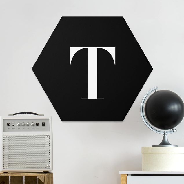 Hexagon Bild Forex - Buchstabe Serif Schwarz T