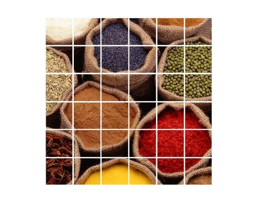 Fliesenbild - Colourful Spices