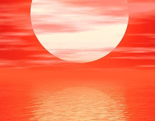Fliesenbild - Red Sunset