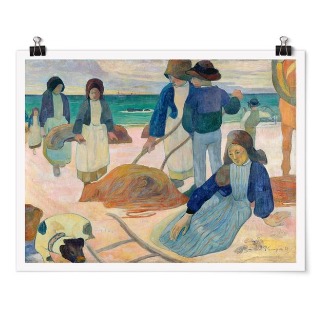 Poster - Paul Gauguin - Tangsammlerinnen - Querformat 3:4