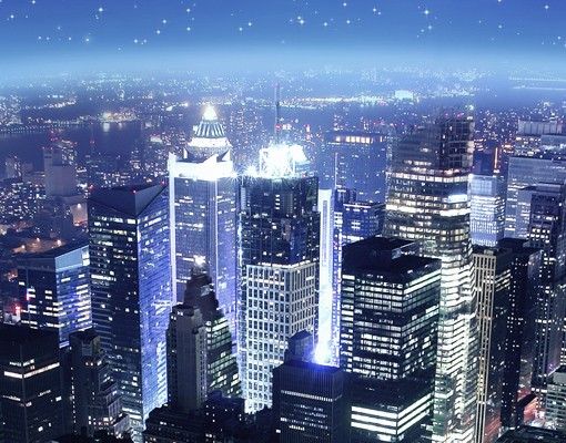 Fliesenbild - Illuminated New York