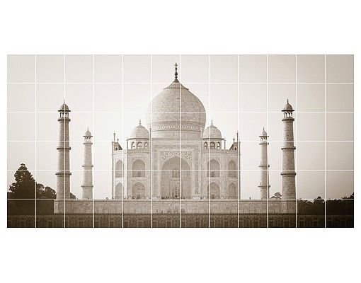 Fliesenbild - Taj Mahal