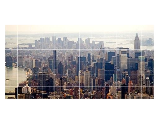 Fliesenbild - Der Morgen in New York