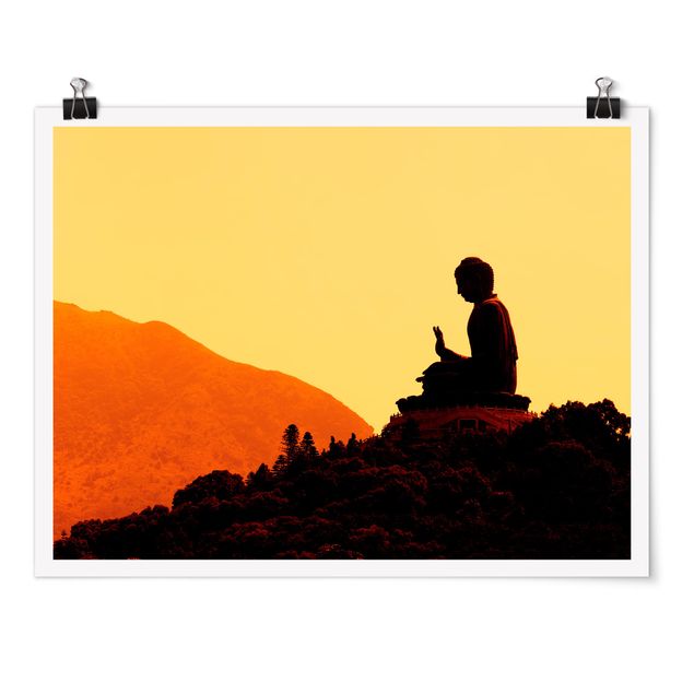 Poster - Resting Buddha - Querformat 3:4