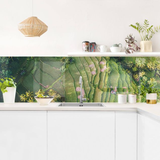 Küchenrückwand - Grüne Terassen