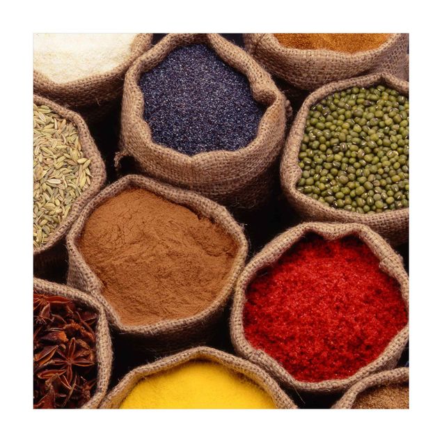 Teppich klein Colourful Spices