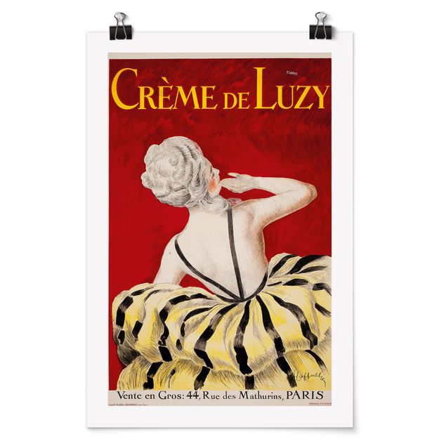 Poster - Leonetto Cappiello - Crème de Luzy - Hochformat 3:2