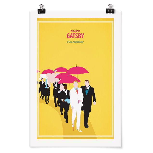 Poster - Filmposter The great Gatsby II - Hochformat 3:2
