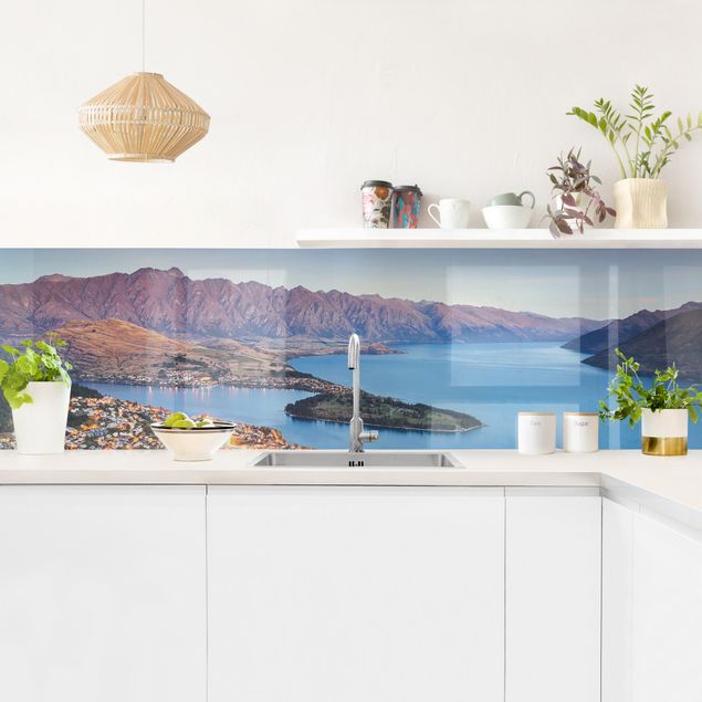 Küchenrückwand - Zwischen Meer und Bergen