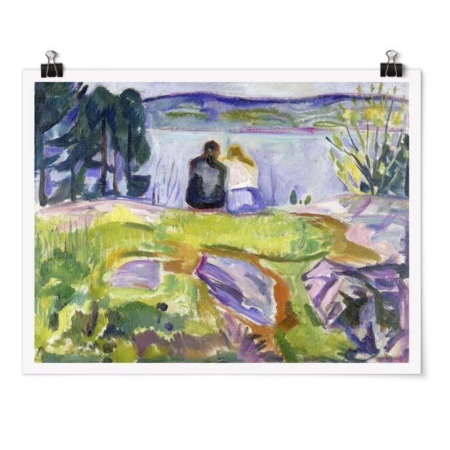 Poster - Edvard Munch - Frühling - Querformat 3:4