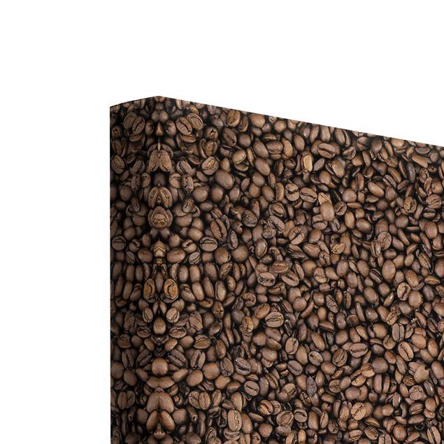 Leinwandbild 3-teilig - Sea Of Coffee - Galerie Triptychon