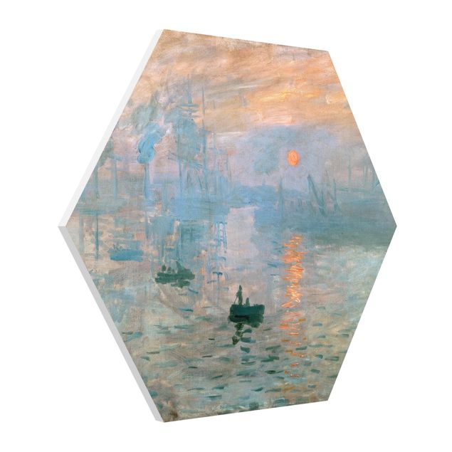 Hexagon Bild Forex - Claude Monet - Impression