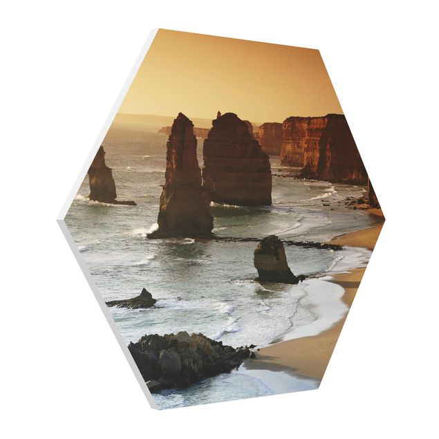 Hexagon Bild Forex - Die zwölf Apostel von Australien