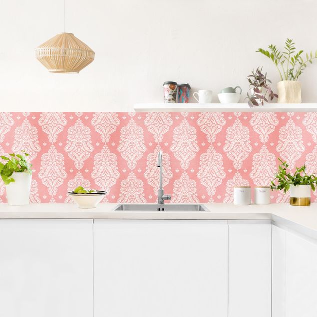Küchenrückwand - Erdbeer Barock