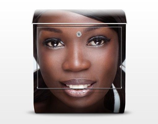 Wandbriefkasten - Black Beauty Close Up - Briefkasten Braun