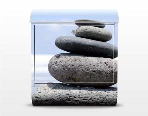 Design Briefkasten Sand Stones 39x46x13cm