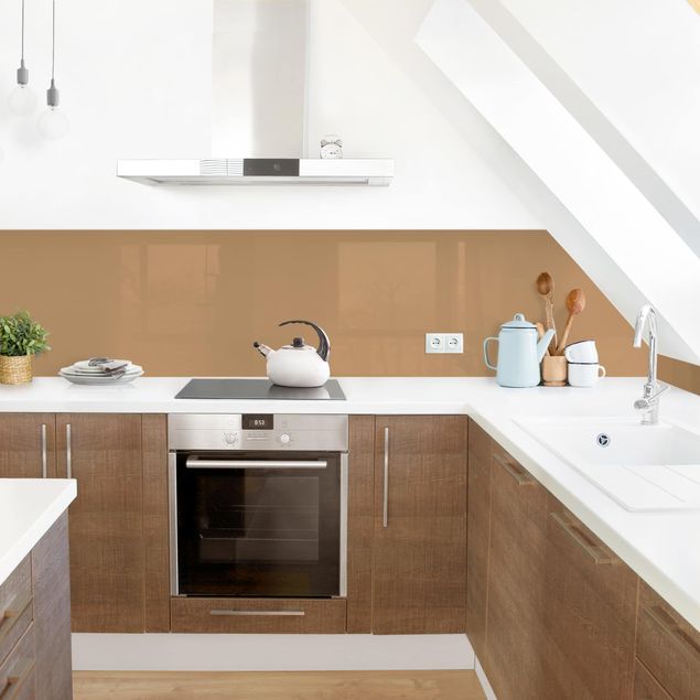 Küchenrückwand - Terracotta Taupe
