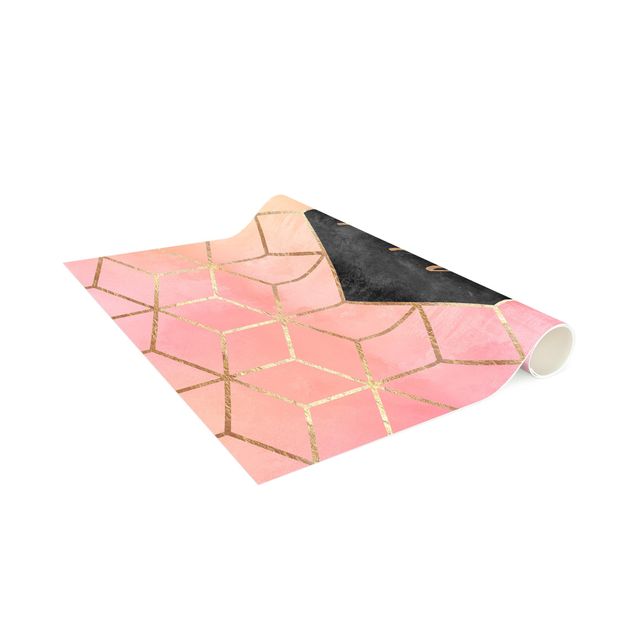 Teppich abstrakt Make It Happen Geometrie Pastell