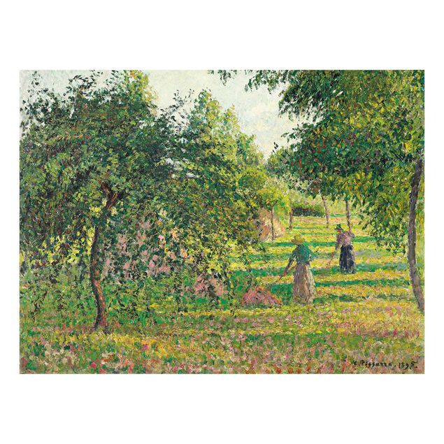 Glas Spritzschutz - Camille Pissarro - Apfelbäume - Querformat - 4:3