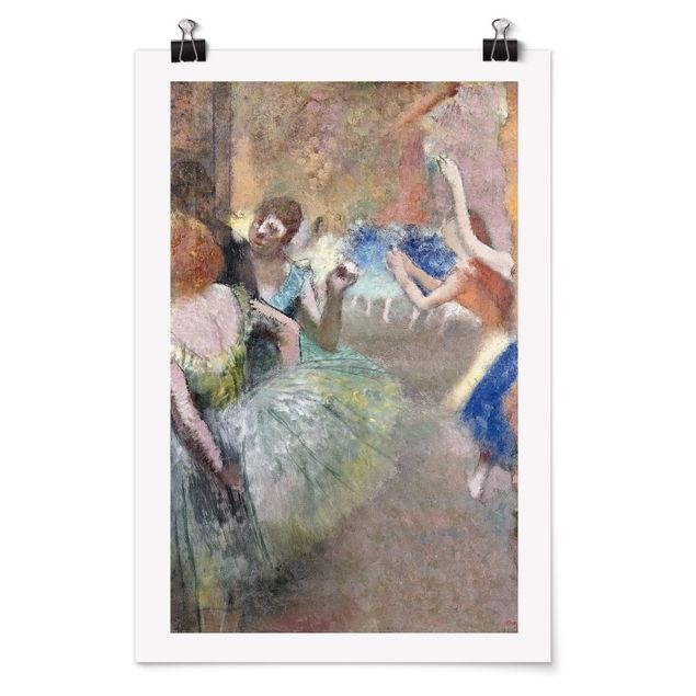 Poster - Edgar Degas - Ballettszene - Hochformat 3:2