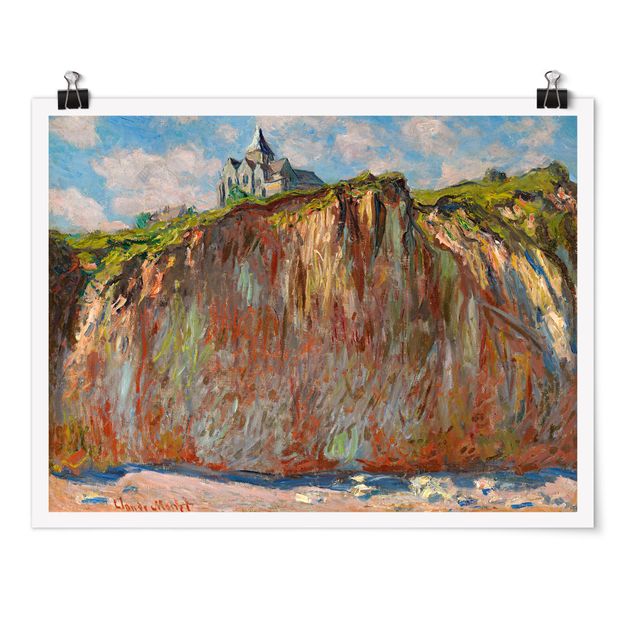 Poster - Claude Monet - Varengeville Morgenlicht - Querformat 3:4