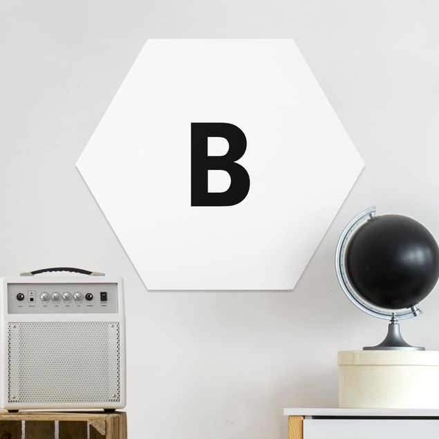 Hexagon Bild Forex - Buchstabe Weiß B