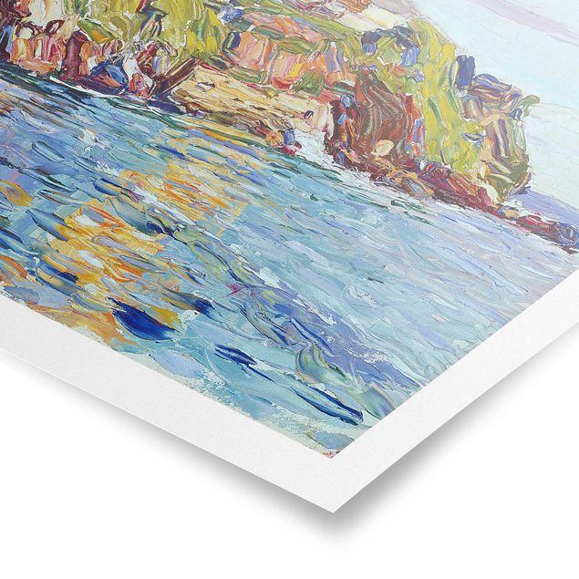 Poster - Wassily Kandinsky - Bucht Rapallo - Querformat 3:4