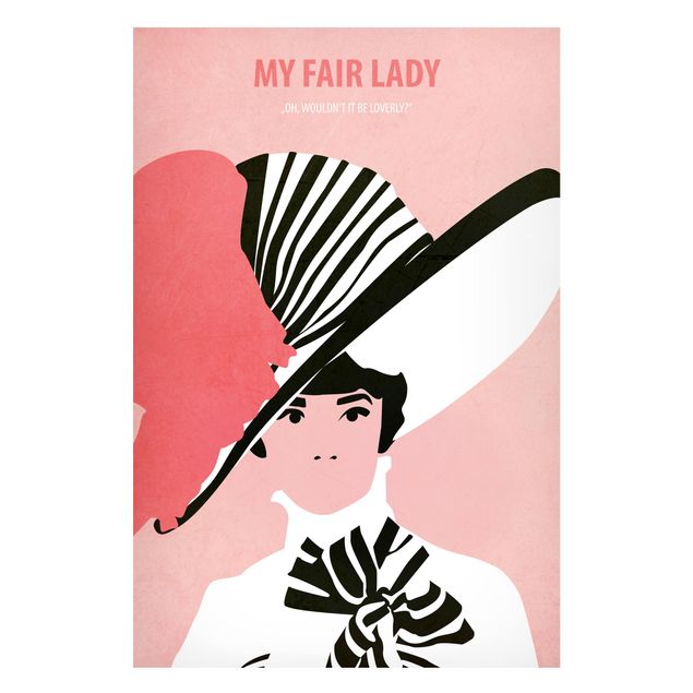 Magnettafel - Filmposter My fair Lady - Memoboard Hochformat 3:2