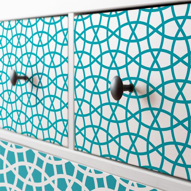 Klebefolie - 2 marokkanische Mosaik Muster