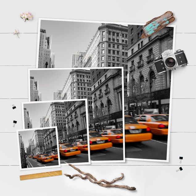 Poster - New York, New York! - Quadrat 1:1