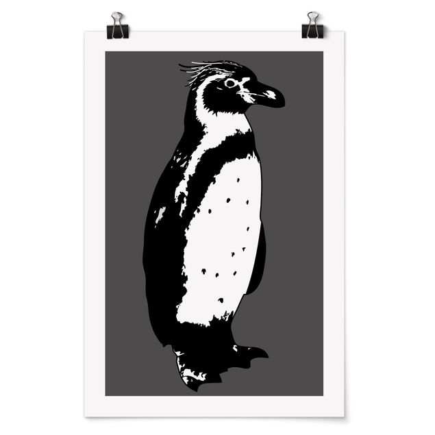 Poster - No.TA5 Pinguin - Hochformat 3:2