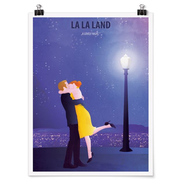 Poster - Filmposter La La Land II - Hochformat 4:3