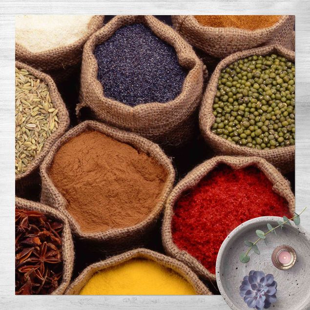 teppich für balkon Colourful Spices