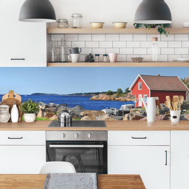 Küchenrückwand - Urlaub in Norwegen