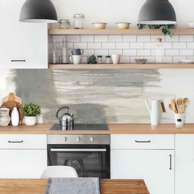 Küchenrückwand - Ein Hauch von Pastell I