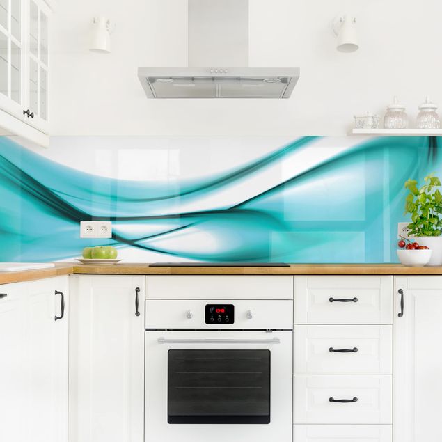 Küchenrückwand - Turquoise Design