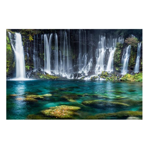 Magnettafel - Shiraito Wasserfall - Hochformat 3:2