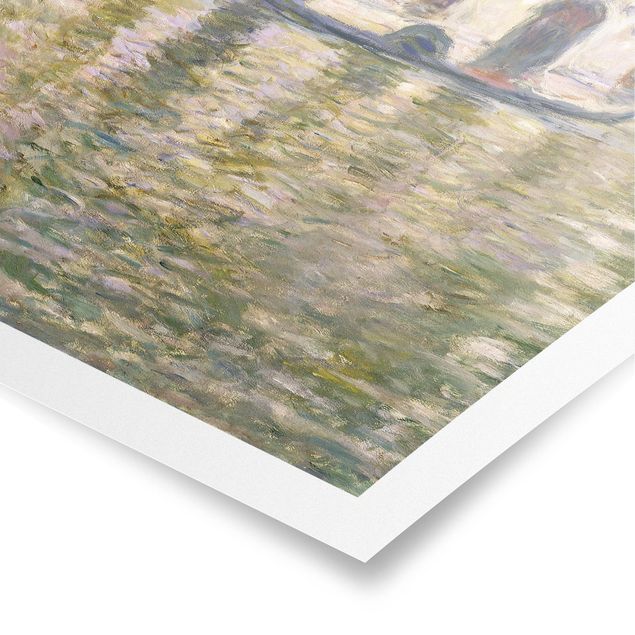 Poster - Claude Monet - Palazzo Dario - Hochformat 3:4